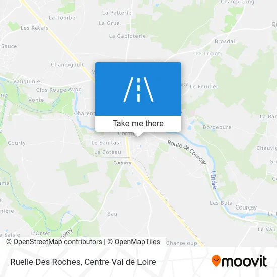 Ruelle Des Roches map