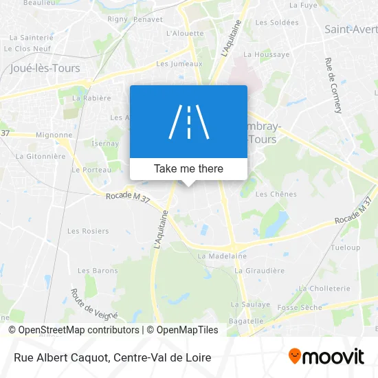 Rue Albert Caquot map