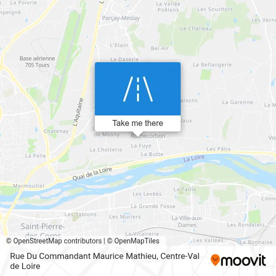 Rue Du Commandant Maurice Mathieu map