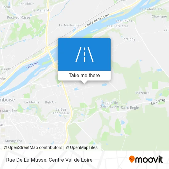 Rue De La Musse map
