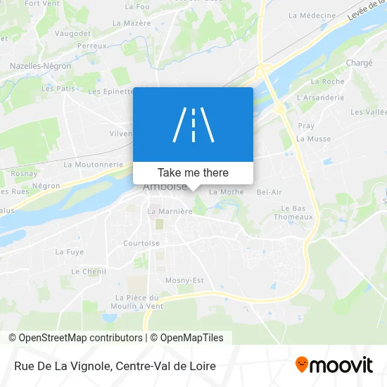 Rue De La Vignole map