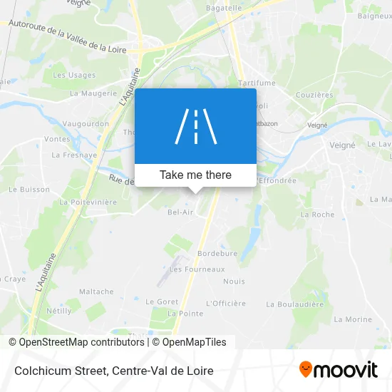 Rue Des Colchiques map