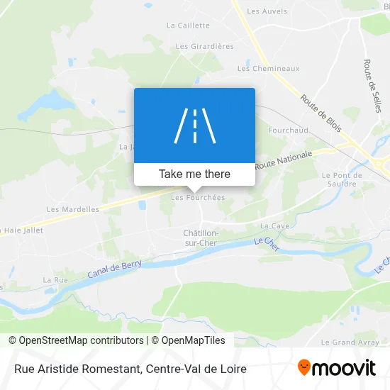 Rue Aristide Romestant map