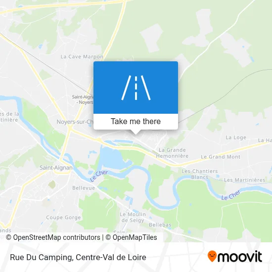 Rue Du Camping map