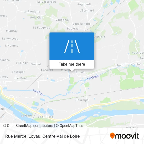 Rue Marcel Loyau map