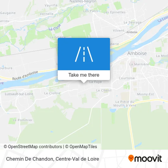 Chemin De Chandon map