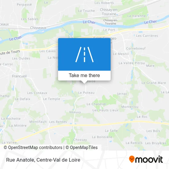 Rue Anatole map
