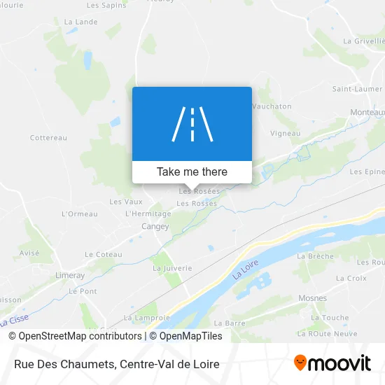 Rue Des Chaumets map