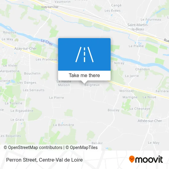 Rue Du Perron map