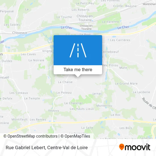 Rue Gabriel Lebert map