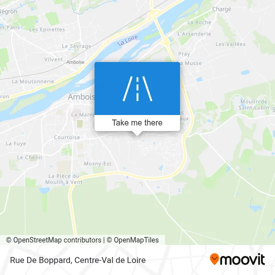 Rue De Boppard map