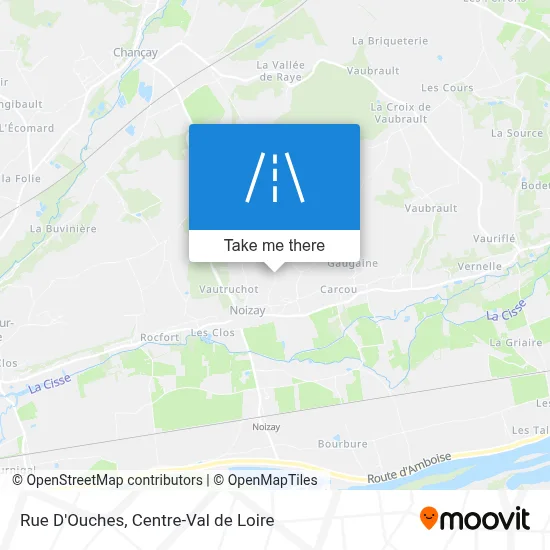 Rue D'Ouches map