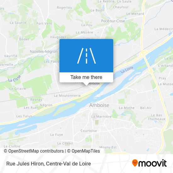 Rue Jules Hiron map