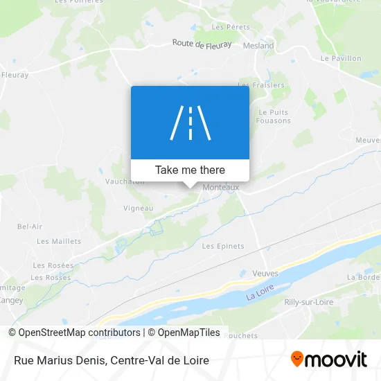 Rue Marius Denis map