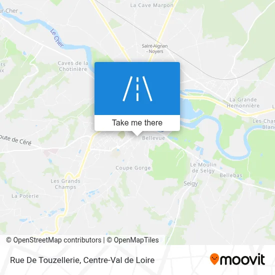 Rue De Touzellerie map