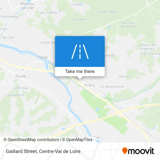 Rue Du Gaillard map