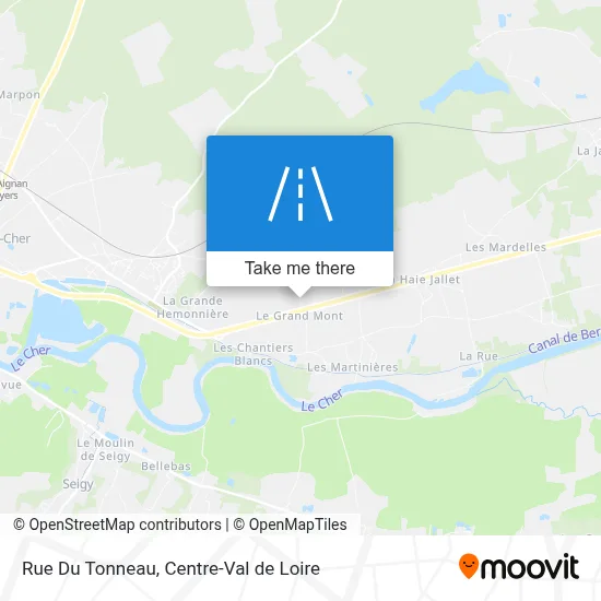 Rue Du Tonneau map
