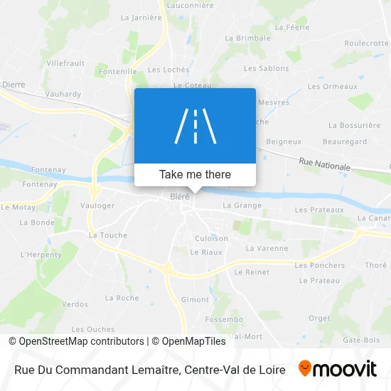 Rue Du Commandant Lemaître map