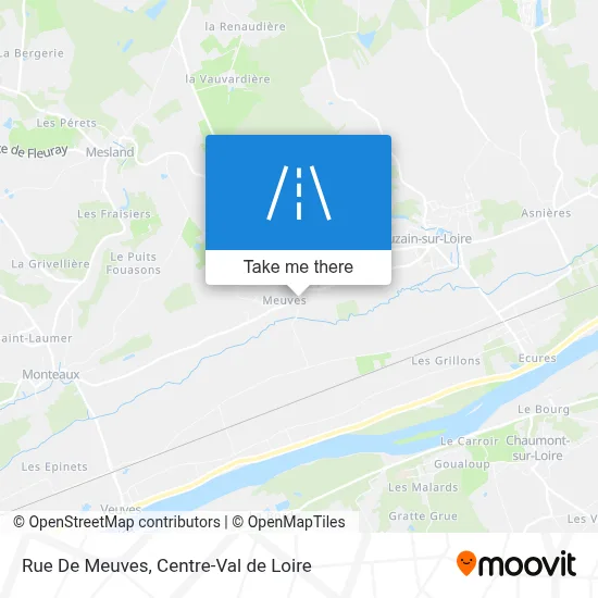 Rue De Meuves map