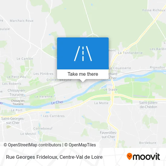 Rue Georges Frideloux map