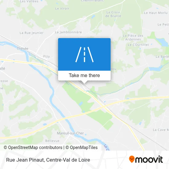 Rue Jean Pinaut map