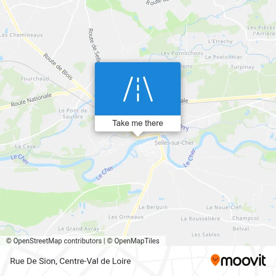 Rue De Sion map