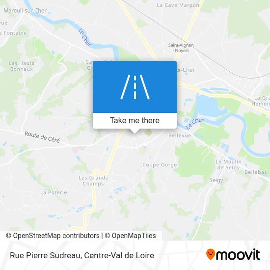 Rue Pierre Sudreau map