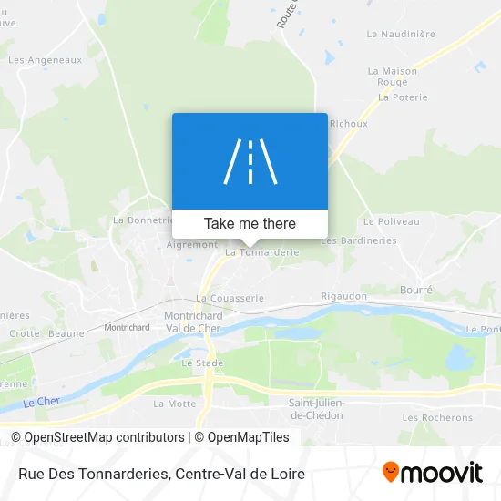Rue Des Tonnarderies map