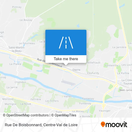 Rue De Boisbonnard map