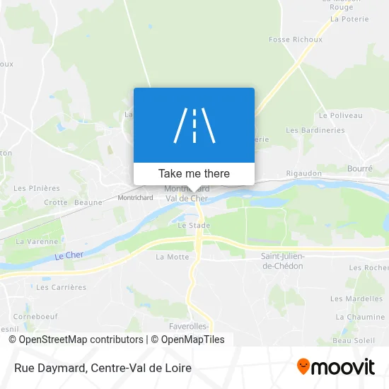 Rue Daymard map