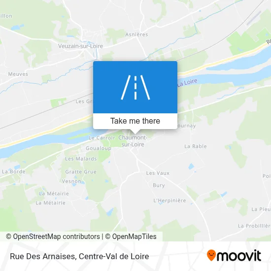Rue Des Arnaises map