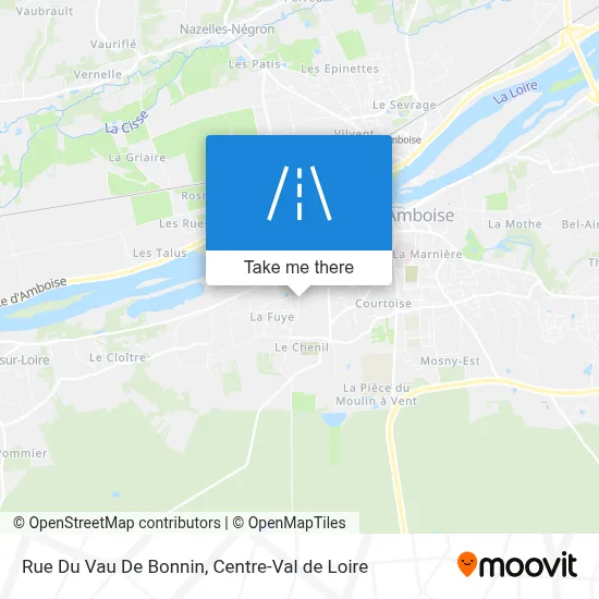 Rue Du Vau De Bonnin map