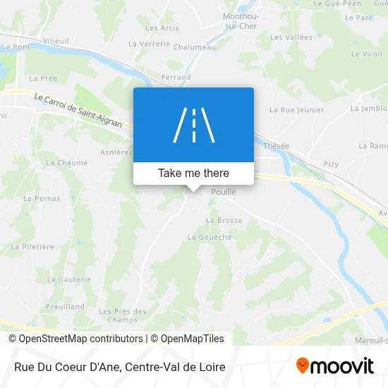 Rue Du Coeur D'Ane map