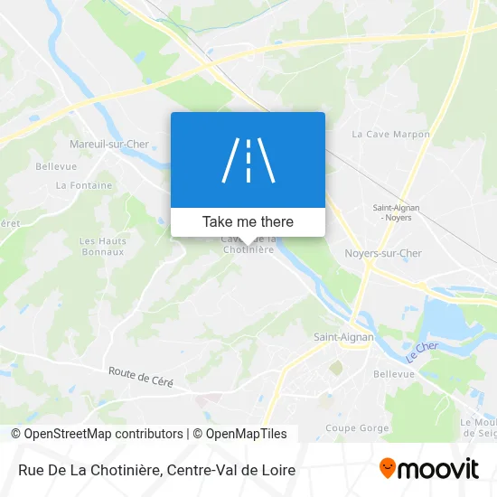 Rue De La Chotinière map