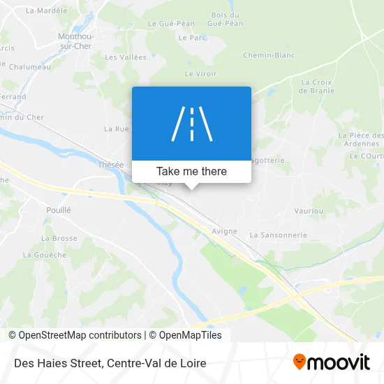 Rue Des Haies map