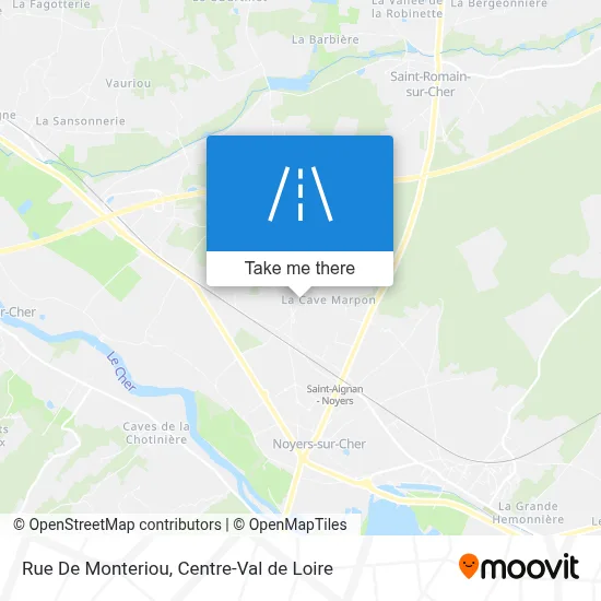 Rue De Monteriou map