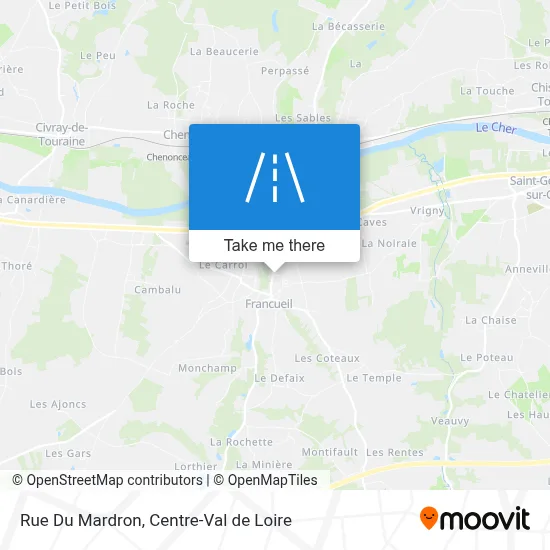 Rue Du Mardron map