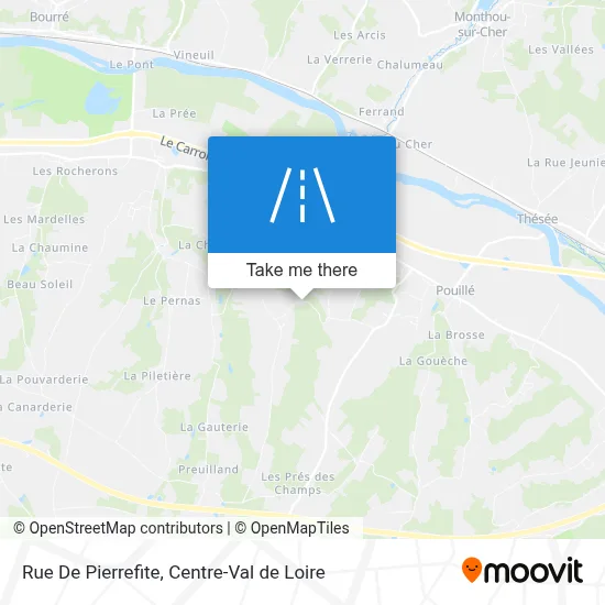 Rue De Pierrefite map