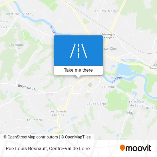 Rue Louis Besnault map