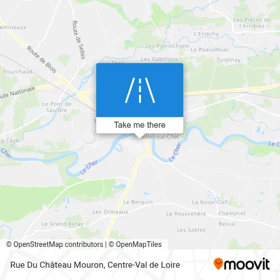 Rue Du Château Mouron map