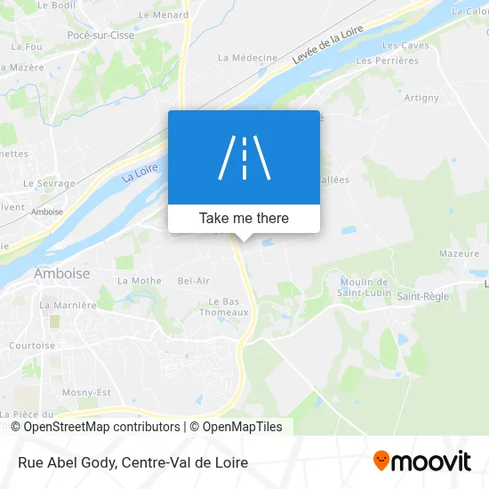 Rue Abel Gody map