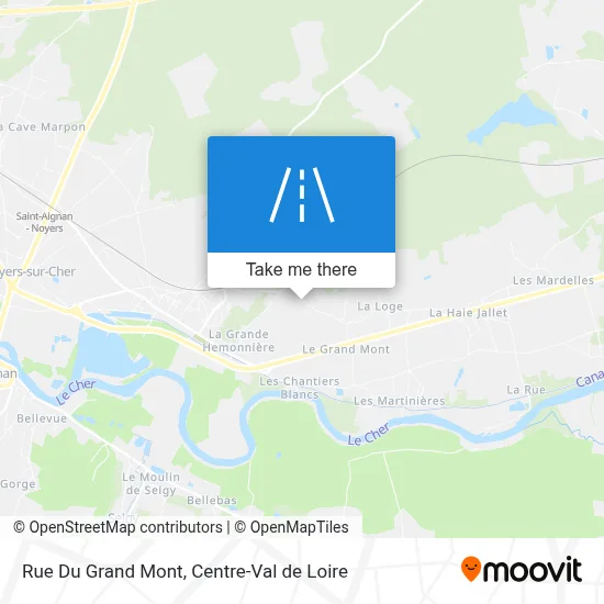 Rue Du Grand Mont map