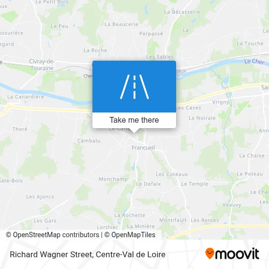 Rue Richard Wagner map