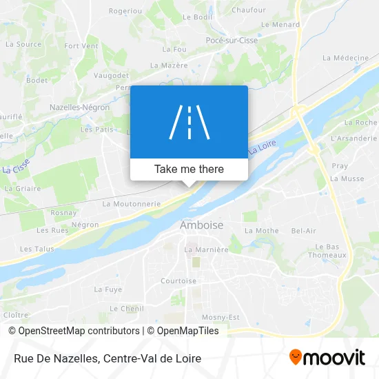 Rue De Nazelles map