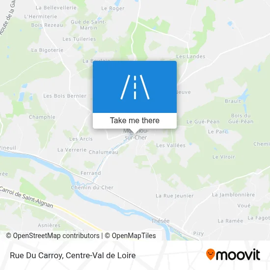 Rue Du Carroy map