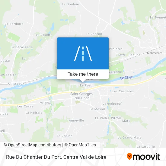 Rue Du Chantier Du Port map