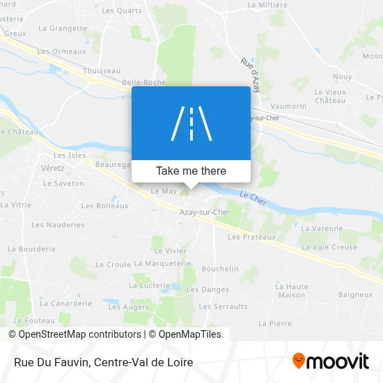 Rue Du Fauvin map