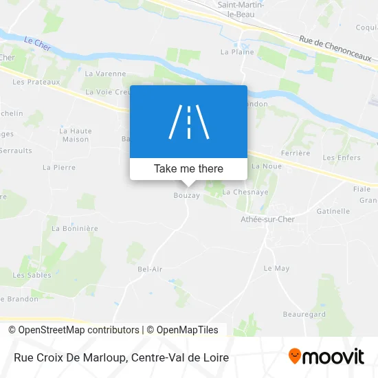 Rue Croix De Marloup map