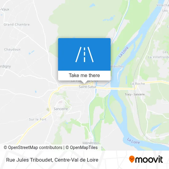 Rue Jules Triboudet map