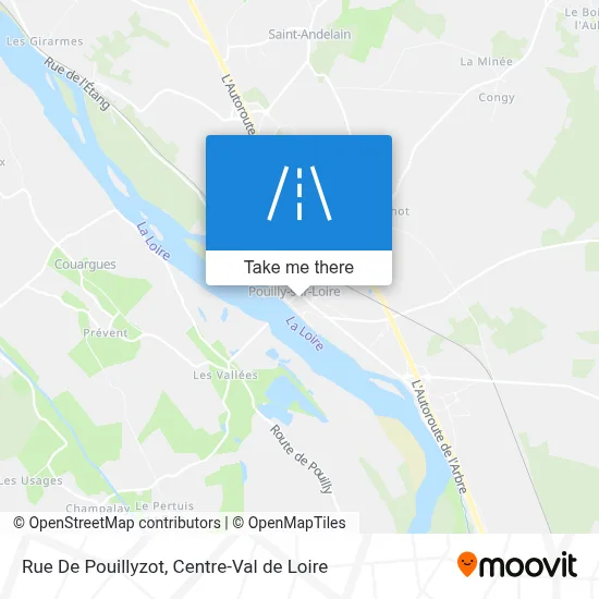 Rue De Pouillyzot map